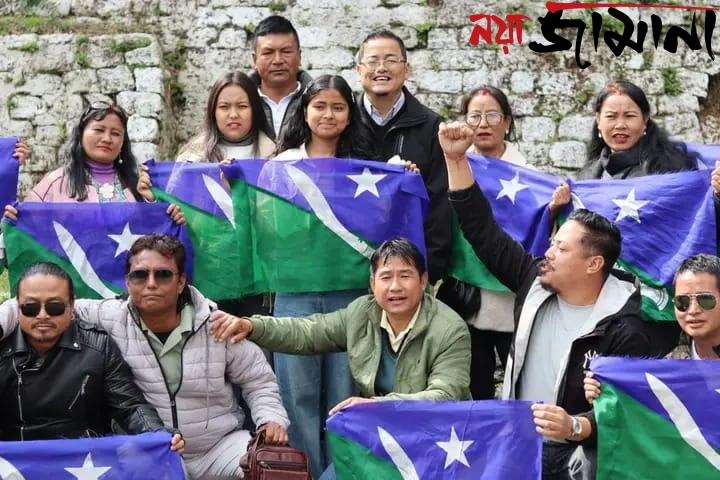 পাহাড়ে প্রার্থী ঘোষণা, অজয় এডওয়ার্ড নেতৃত্বাধীন গোর্খা জনশক্তি ফ্রন্টের