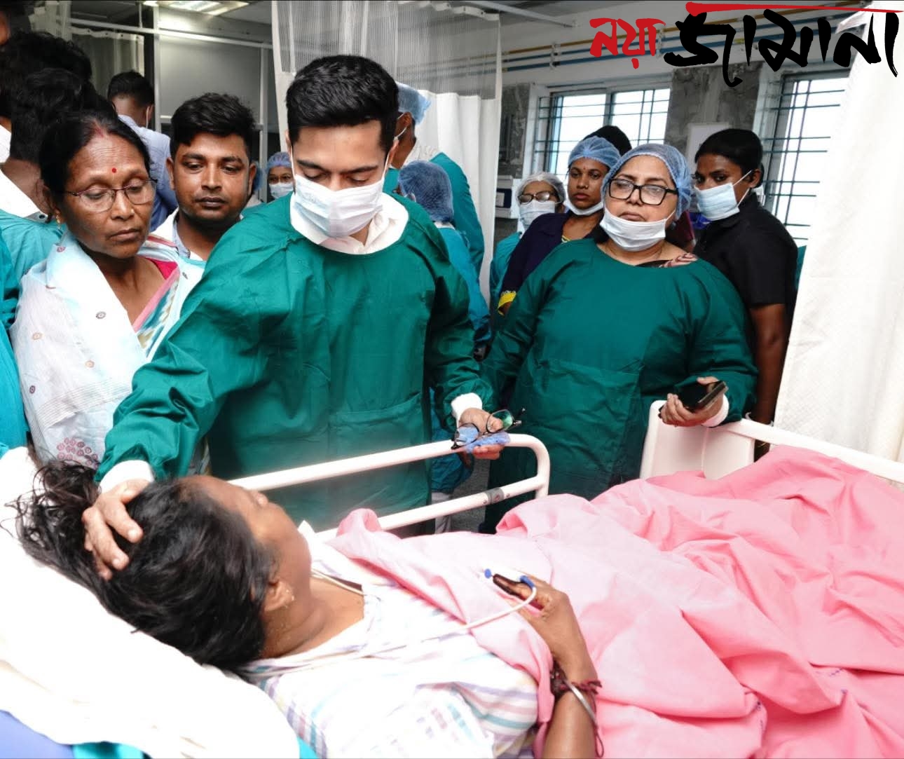 আক্রান্ত তৃণমূল সাংসদ মিতালি বাগ, হাসপাতালে দেখতে গেলেন অভিষেক