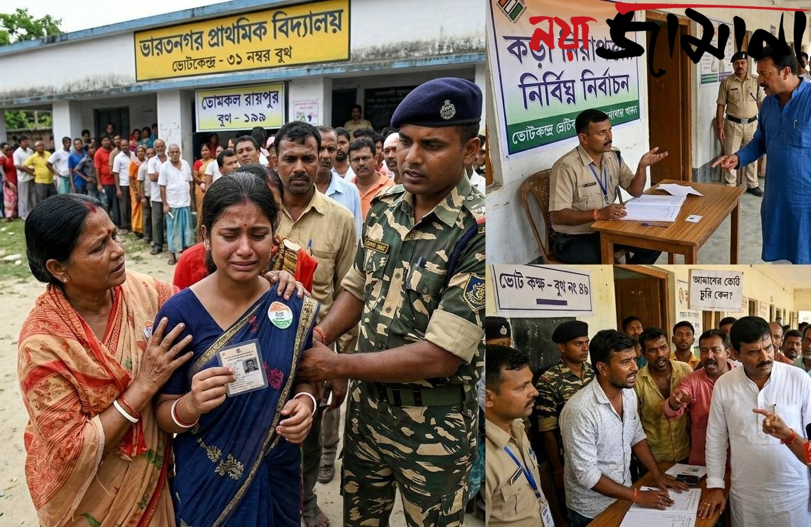 ছাপ্পা ভোটের থাবা শিলিগুড়িতে, কড়া পাহারাতেও ভোট চুরি!