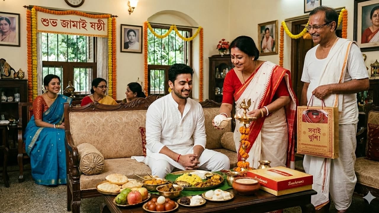 অরণ্যষষ্ঠী থেকে আজকের জামাইষষ্ঠী!কীভাবে এল জামাই আদরের দিন